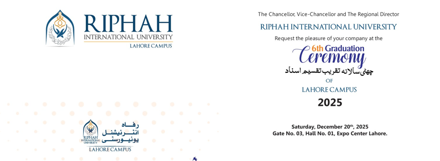 6th Graduation Ceremony 2025 Lahore Campuses